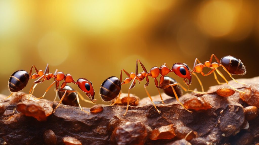 Ant Communication Tactics