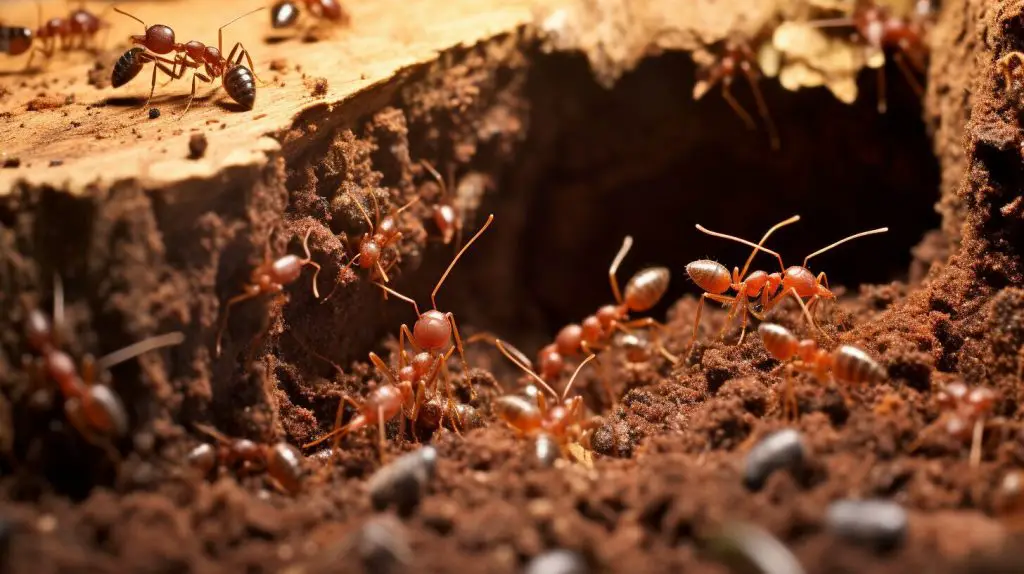Ant and termite relationship