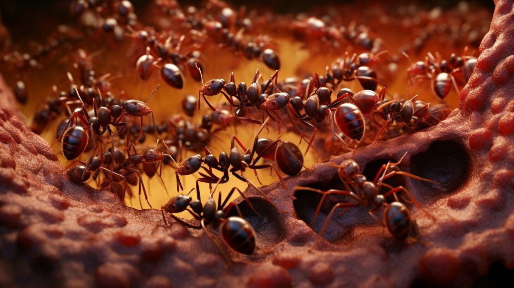 Ant biology