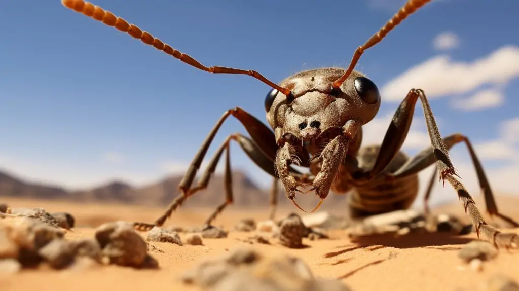 Ant breathing in extreme environments