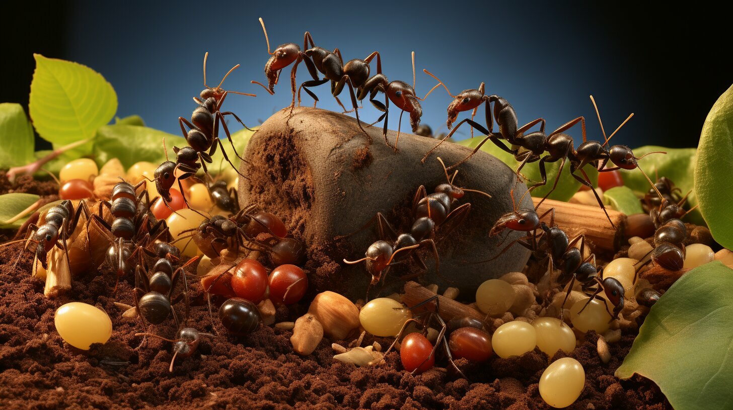 Discovering the Intricacies: What Does an Ant Nest Look Like? Biology Diagrams
