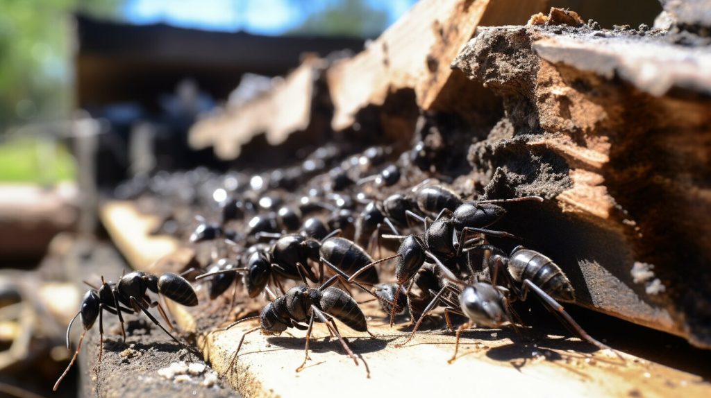 Carpenter Ant Infestation