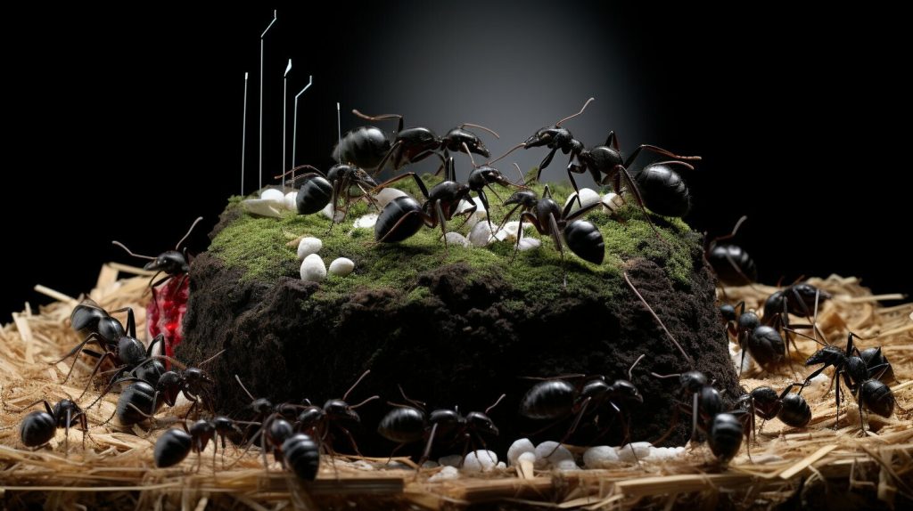 Evolutionary significance of ant sounds