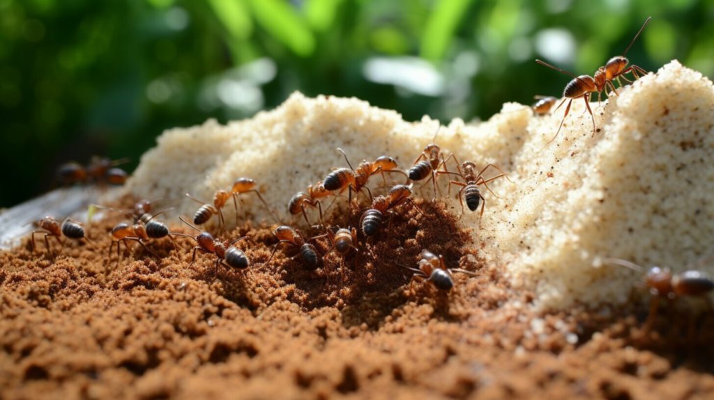 Natural ant repellent