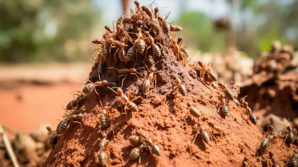 ant and termite interaction
