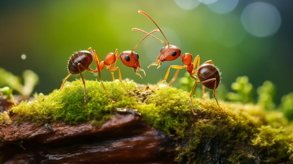 ant behavior and emotions