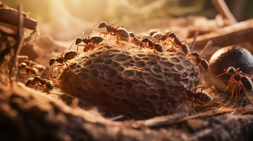 ant nest sizes and populations