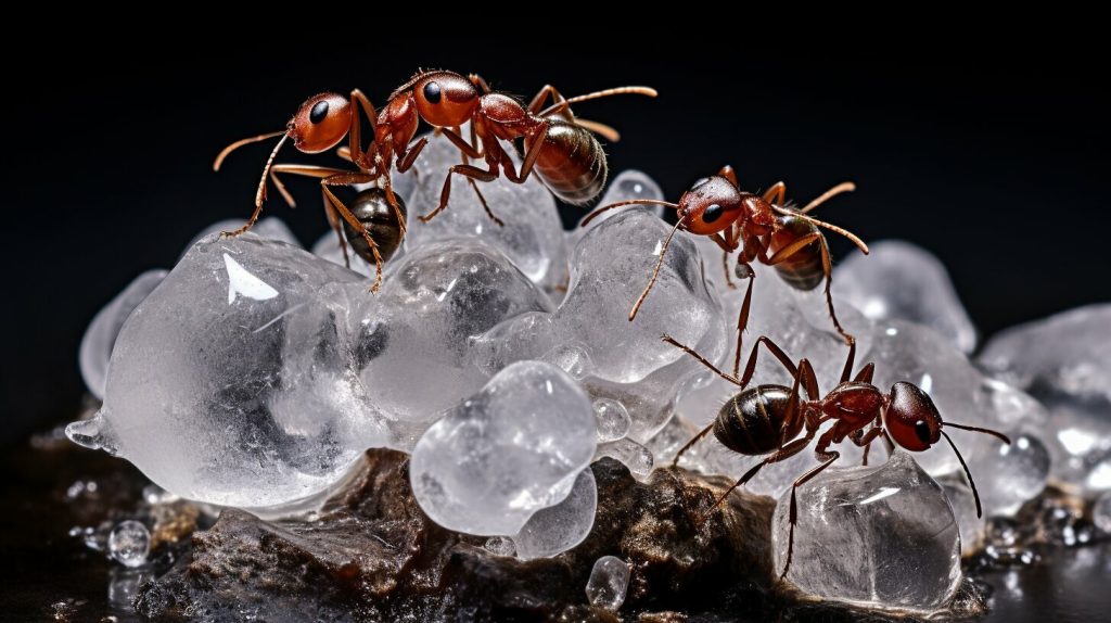 ant taste sensitivity