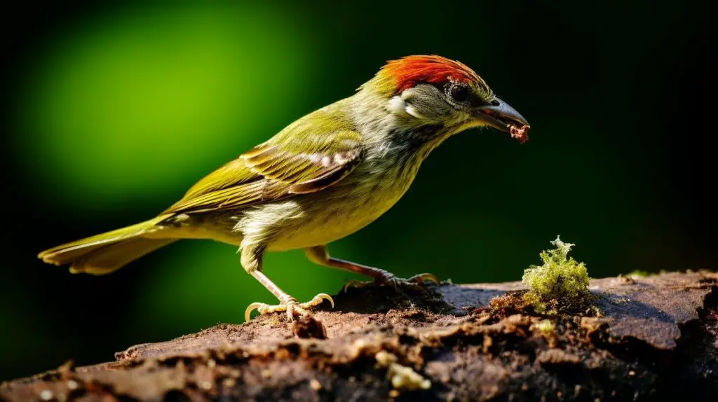 ants as bird food