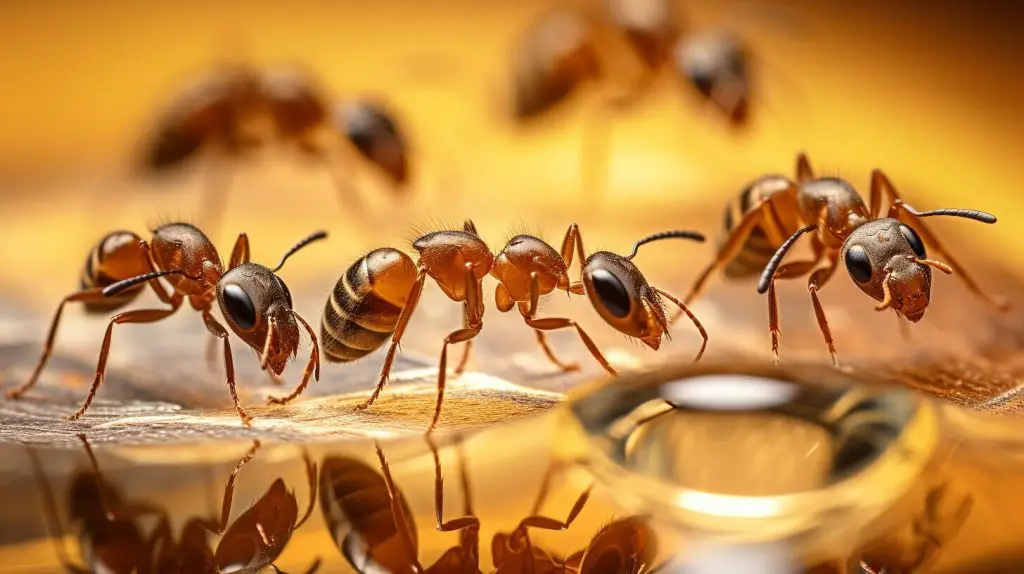 effectiveness of bleach on ants