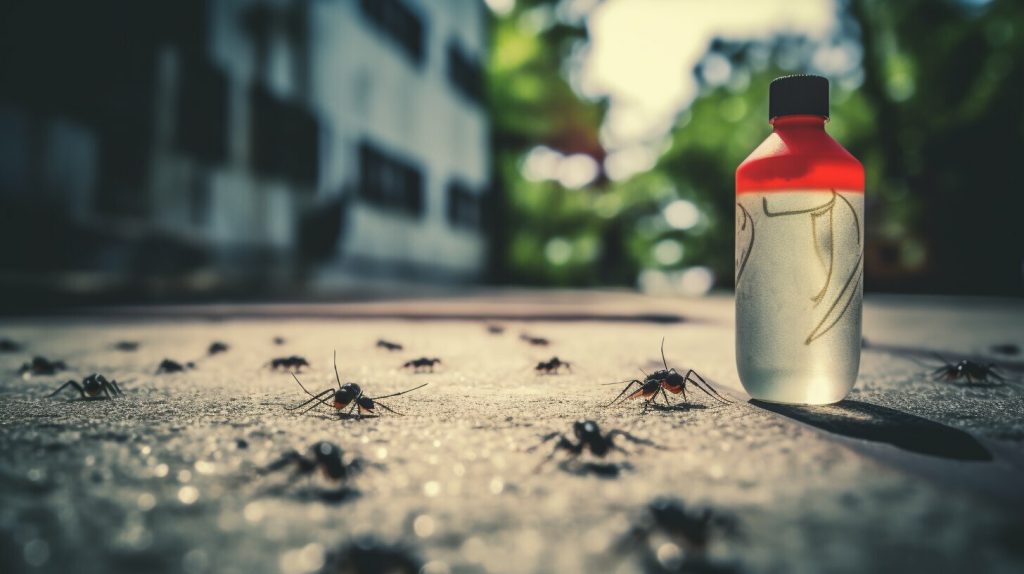 natural methods for pavement ant control