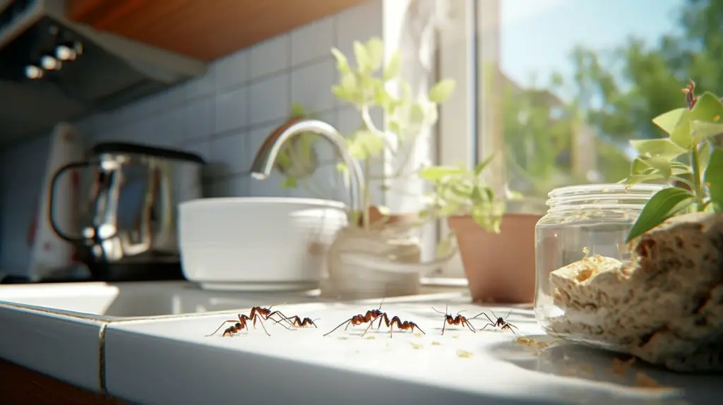 preventing ants in the house