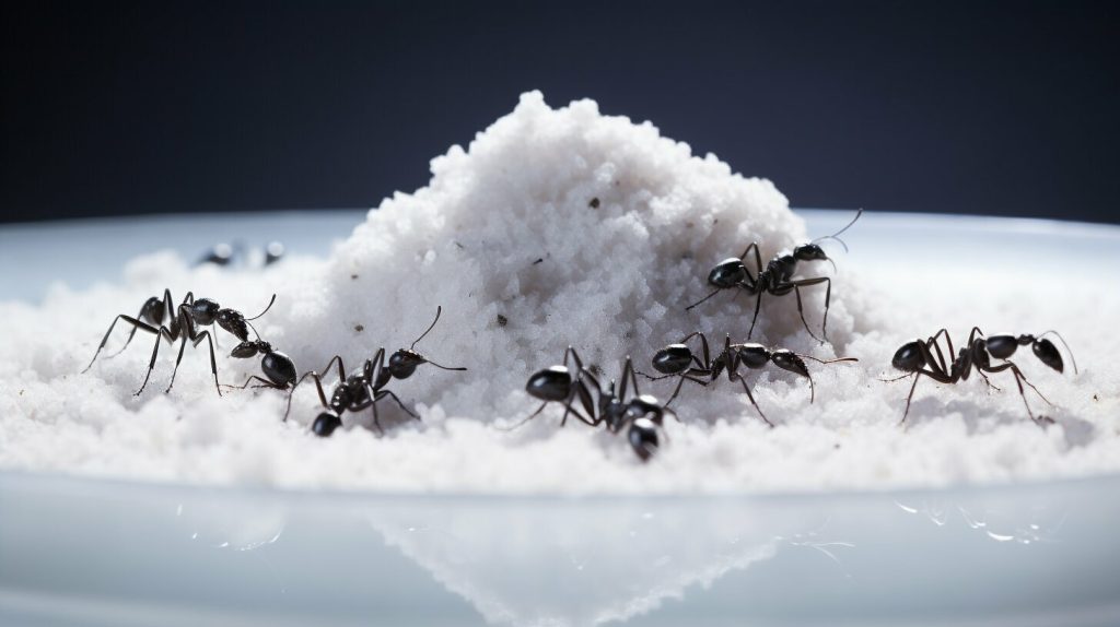 research on ants and salt preferences