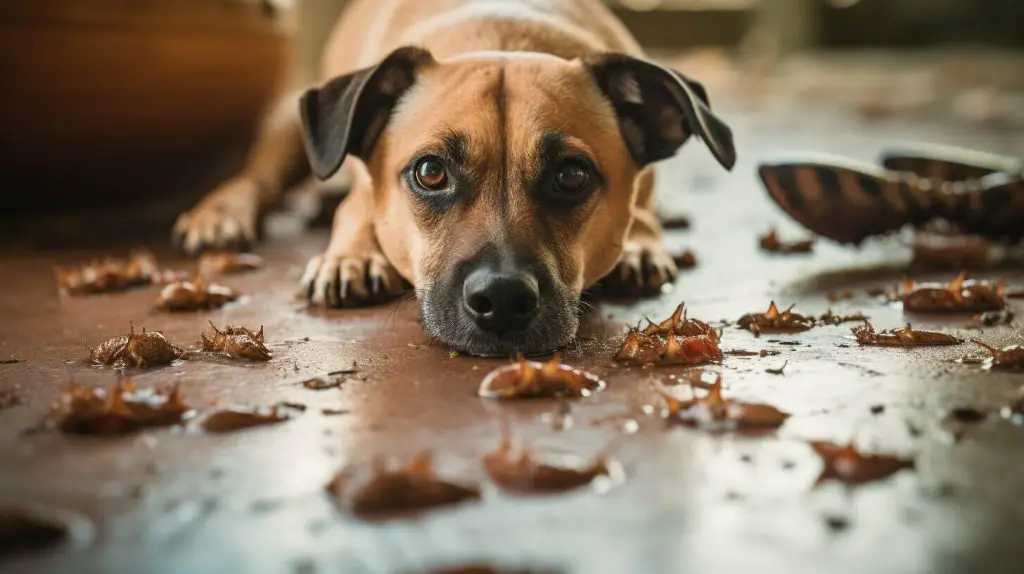 risks of dogs eating ants