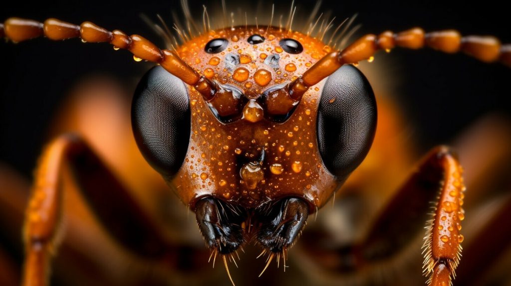 variations in ant eyes
