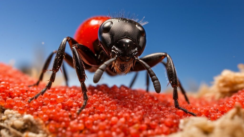 velvet ants chemical resistance