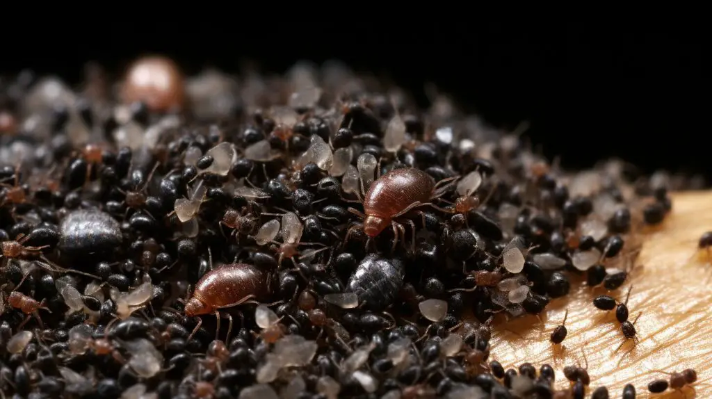 what does ant poop look like