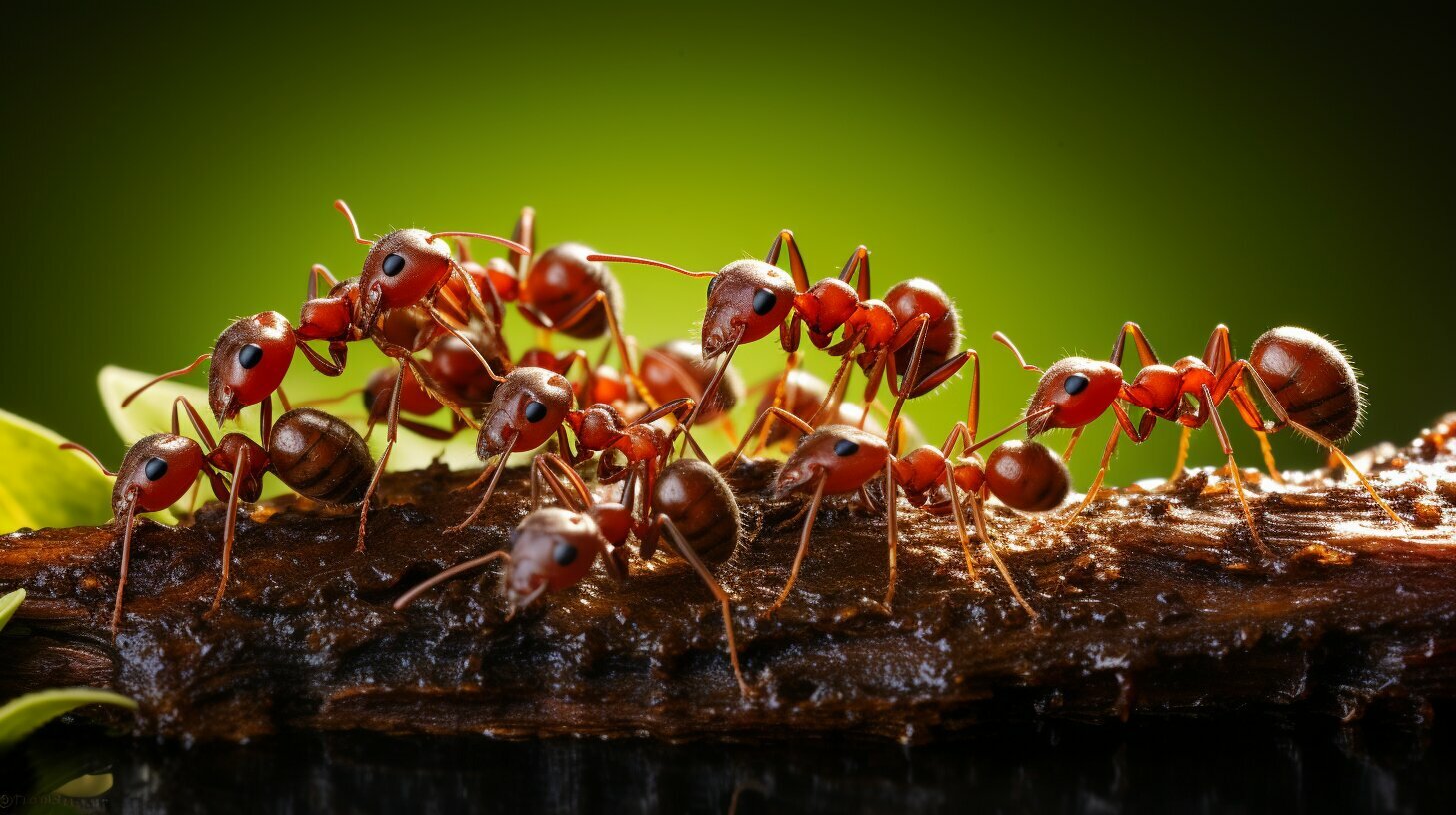 why don't ants get sick